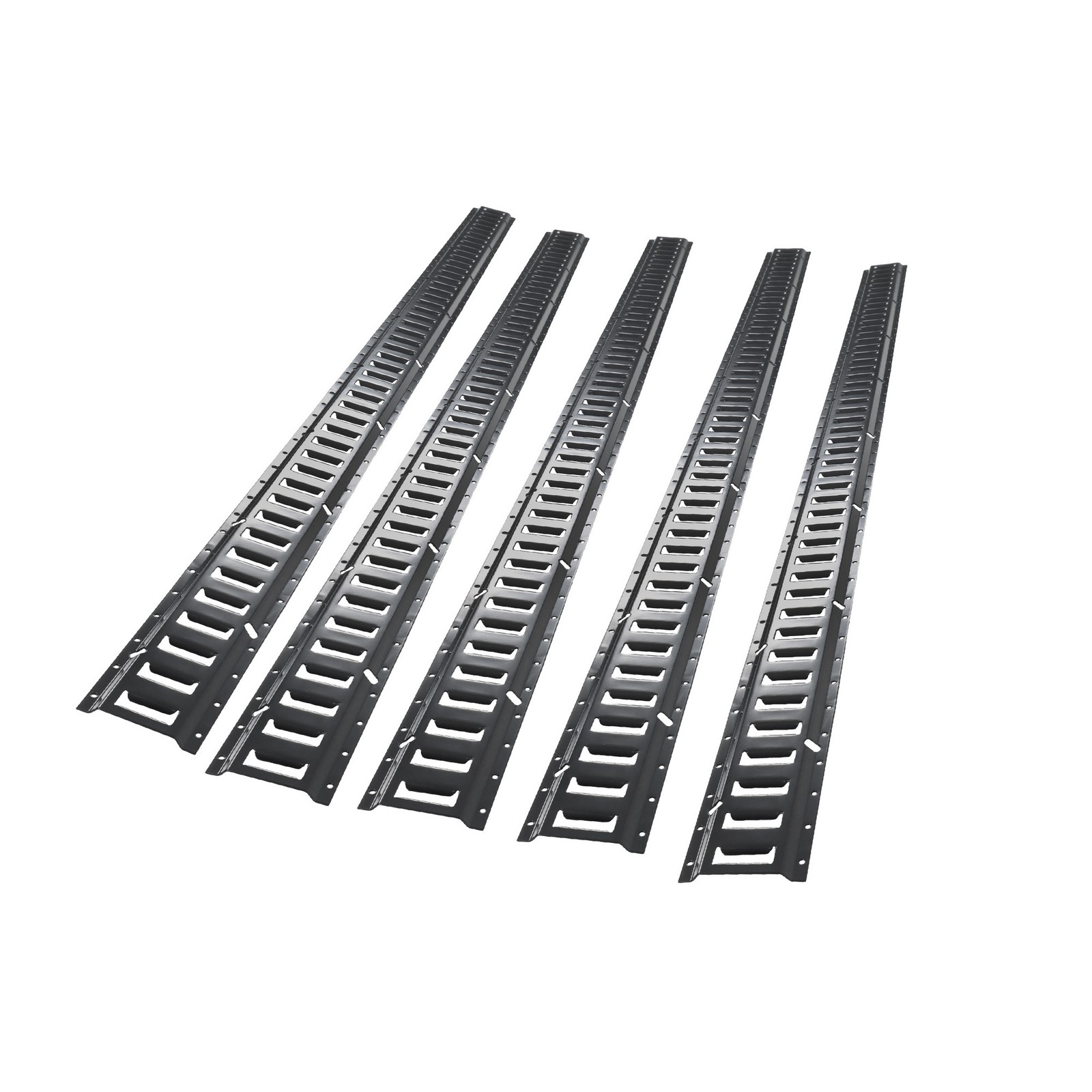 Labwork 5 Pack 8' E Track Tie Down Rail Kit For Garages Vans Trailers Tie Downs