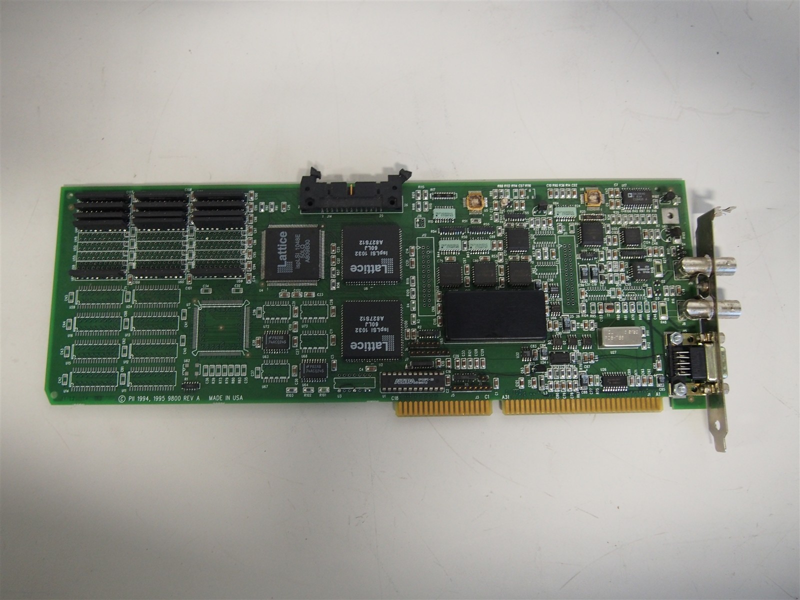 Precision Instruments PII-MP Micromass ISA Card 9800 Rev. A