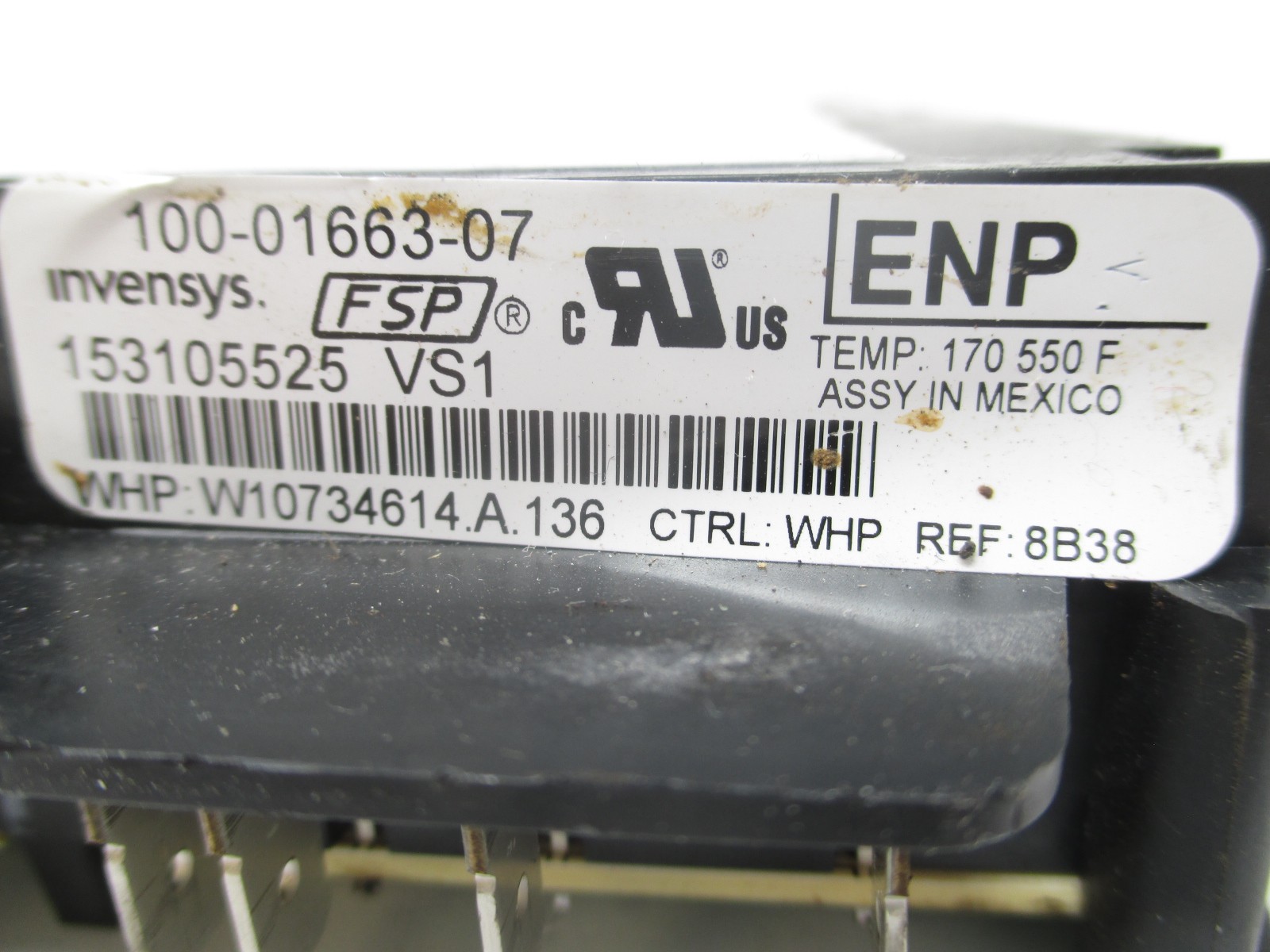 OEM W10734614 Whirlpool Control⚡60 Days Warranty⚡FAST+FREE SHIPPING⚡