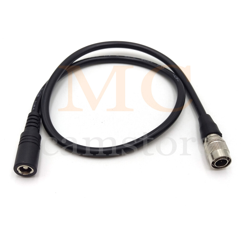 Hirose 4pin to DC2.5 female power cord ZOOM F8 recorder audio equipment 19.7 in