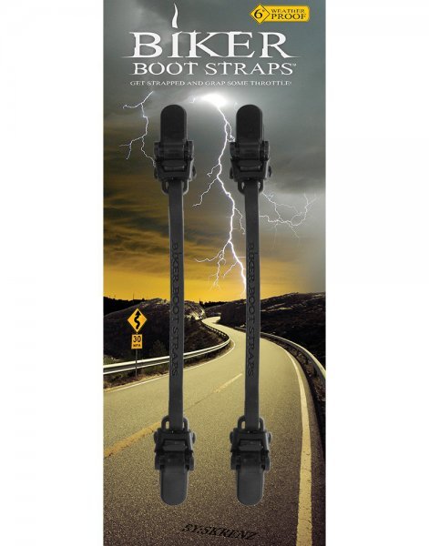6" Base Model Biker Boot Straps