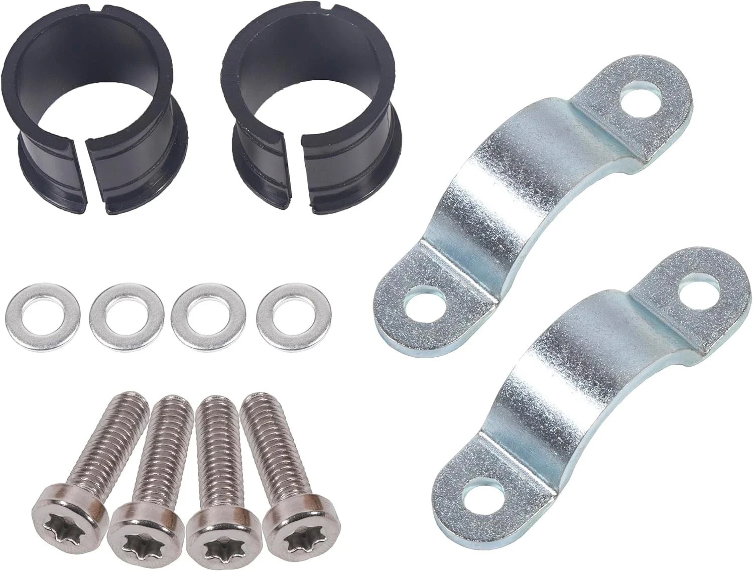 Shift Tube Bushing & Shifter Clamp Kit for Ford F150 E150 E250 E350