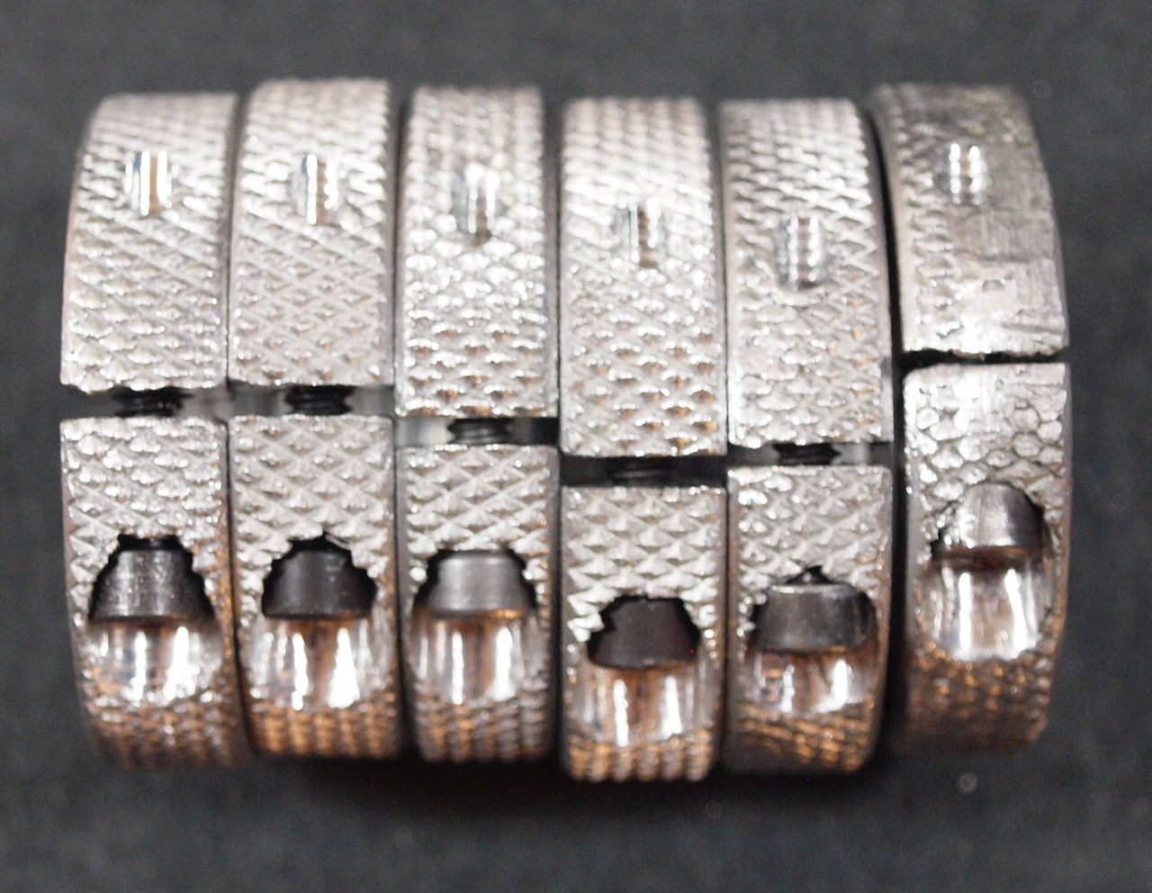 RCBS/Forster Split Ring Die Lock Rings-(6ct)