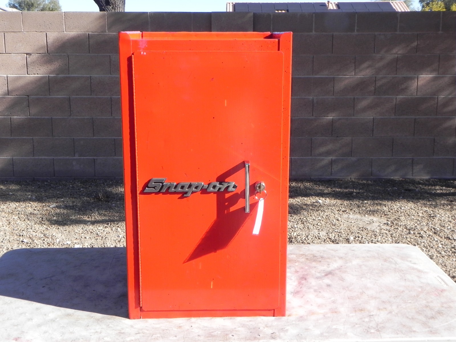 Snap-On KR-286B Side Cabinet 3 Drawer 1 Key Red Canada 25'' High (Super Rare)