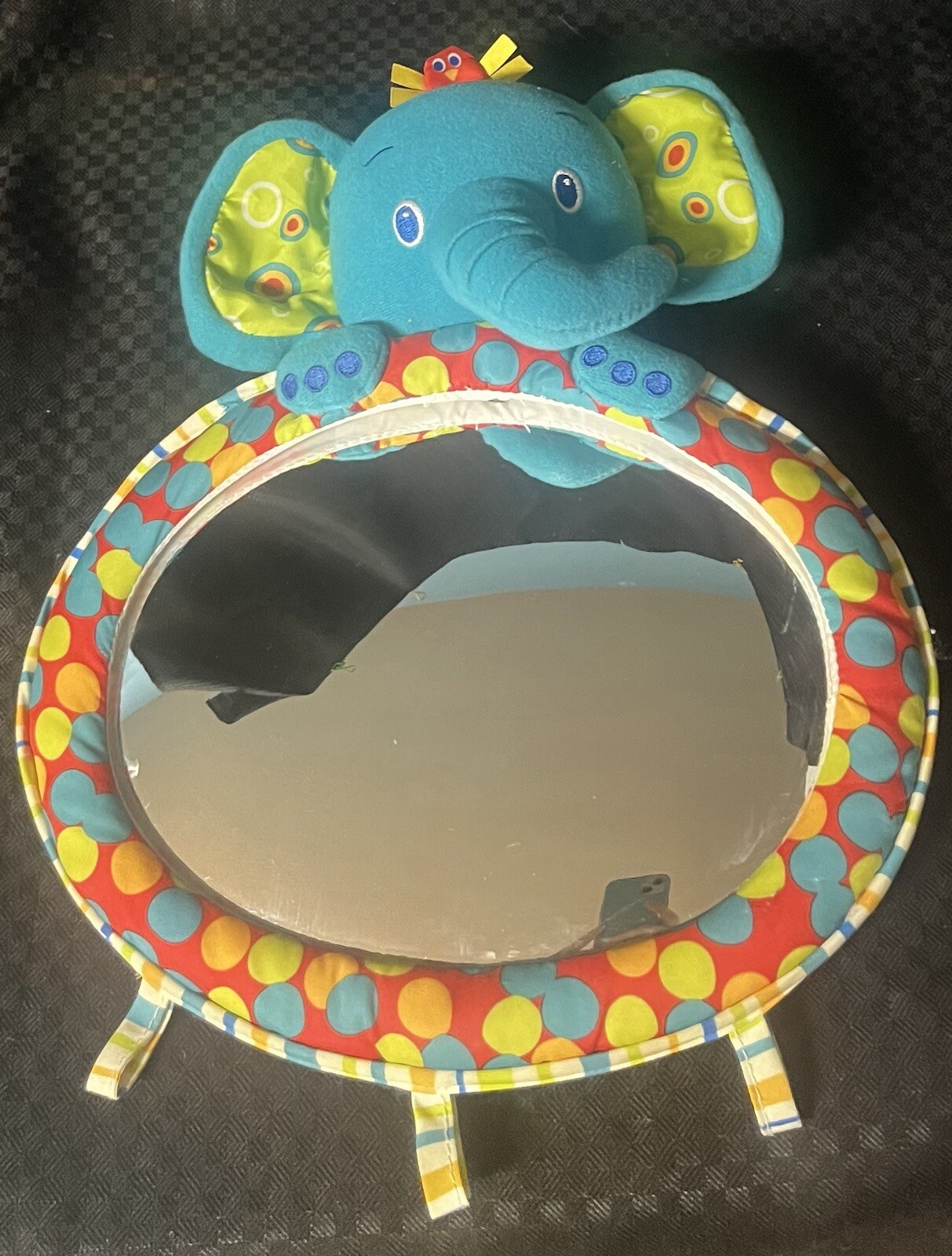 Bright Starts See & Play Auto Mirror W/Convex Shape To Help Driver See Baby
