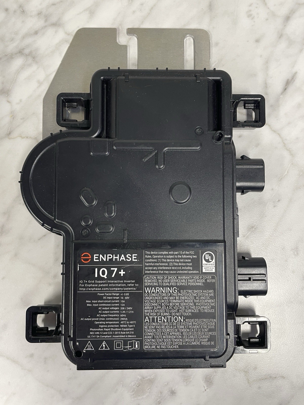 Enphase IQ7PLUS-72-2-US (unused)
