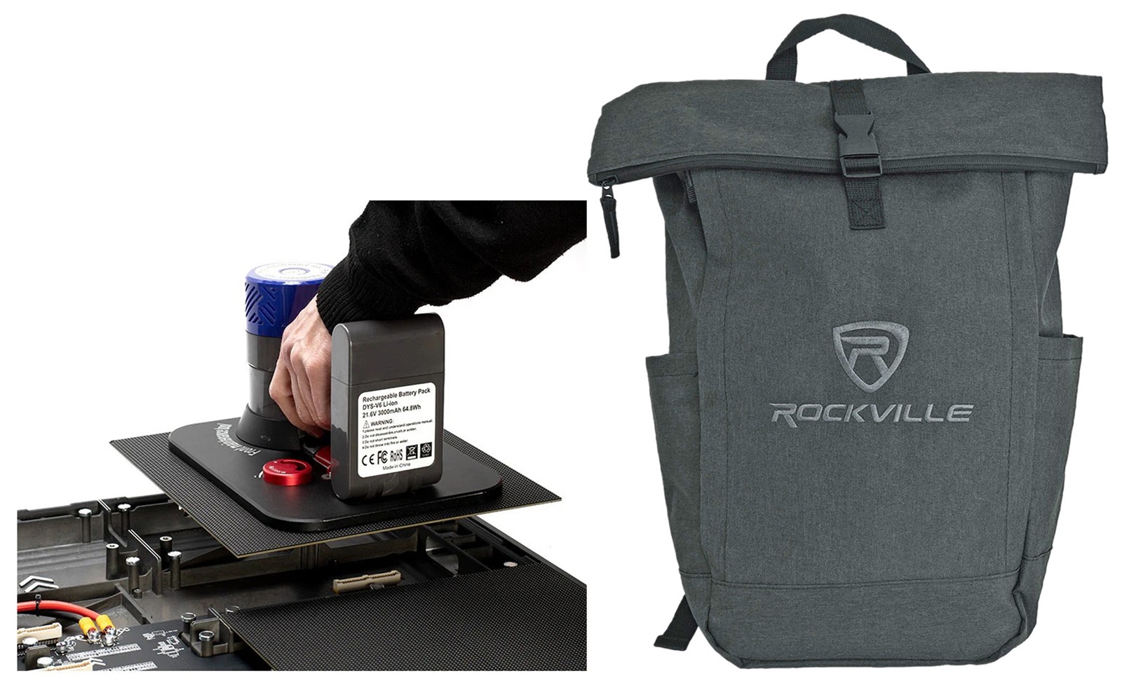 American DJ EVSVAC Vacuum Tool for EVS3+WMS Series Module Removal+Backpack ADJ