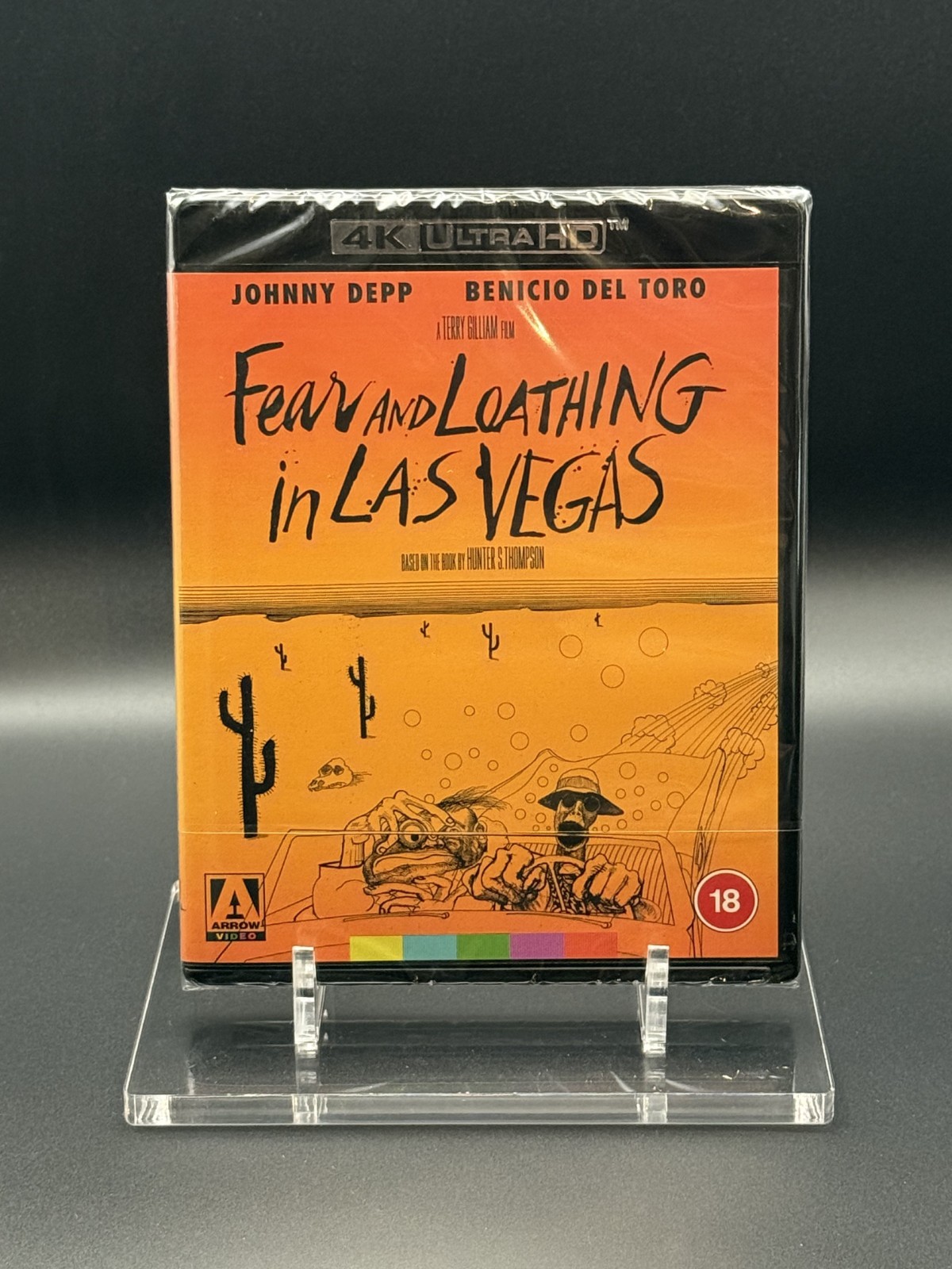Fear and Loathing in Las Vegas 4K UHD Blu-Ray - Arrow UK Exclusive - NEW