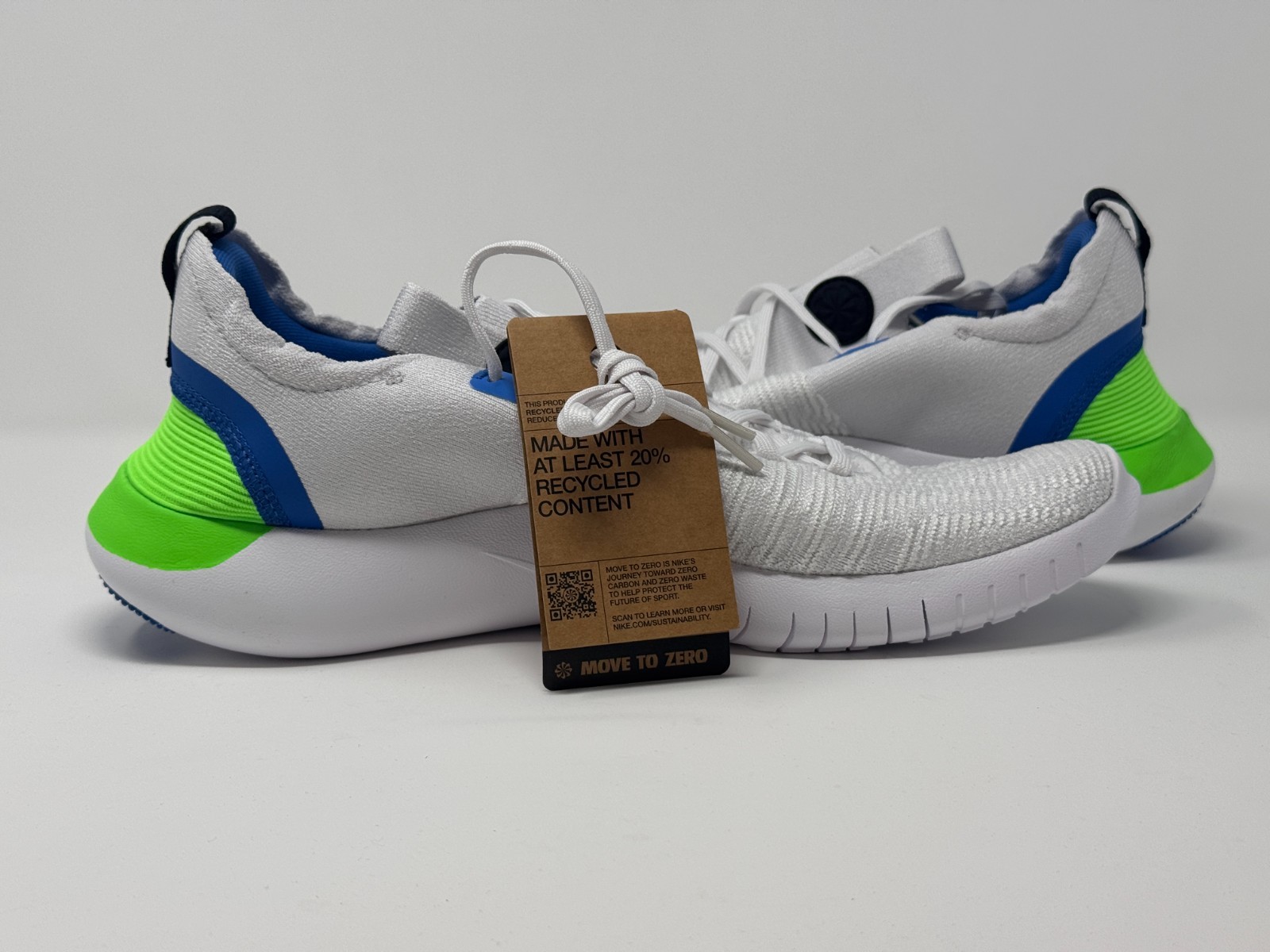 Nike Free RN Fk Next Nature Shoes Mens White Platinum Running Sneaker FB1276-104
