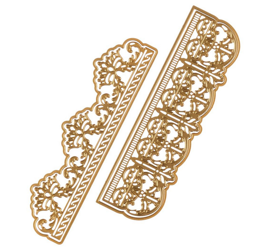 Anna Griffin Festive Edge Dies,4 pc, Scalloped 820234 Everyday, Retired