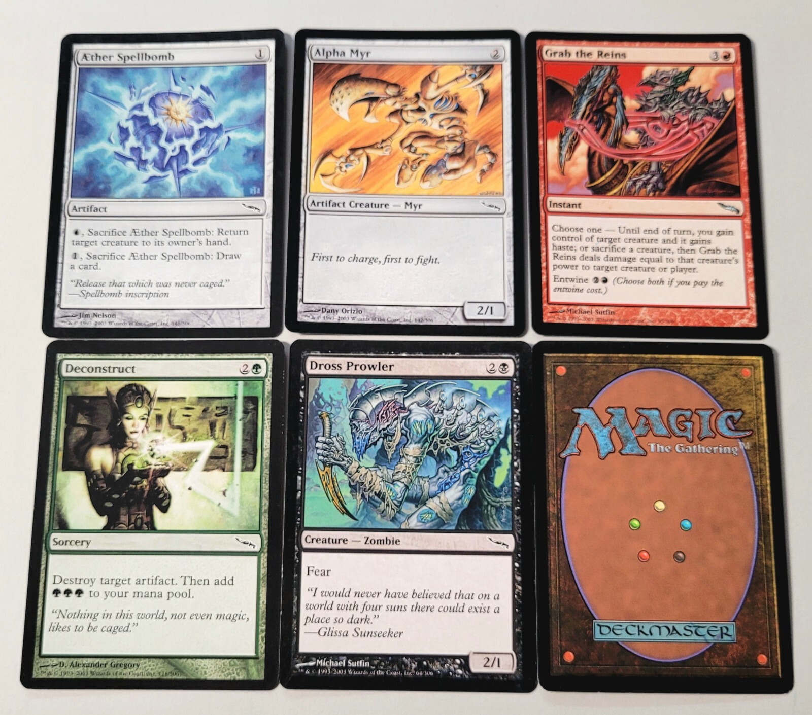 MTG Magic The Gathering: Mirrodin U-Pick/Complete Your Set