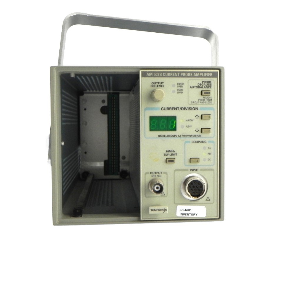 Tektronix AM503S AC/DC Current Probe System Includes TM502A, AM503B and A6302