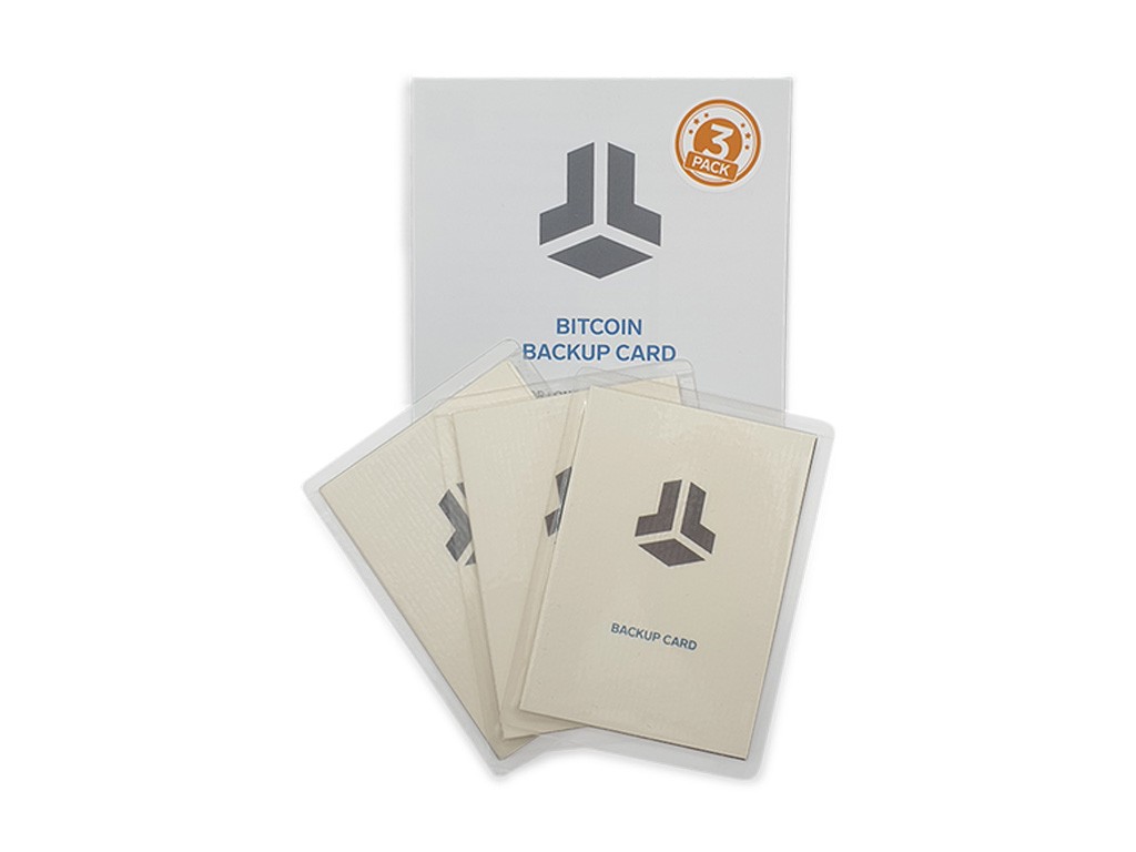 Bitbox backup cards, 3 pack