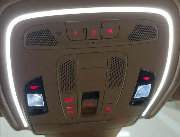 2011 AUDI A8 (D4 4H) DOMELIGHT MAP READING COURTESY DOME LIGHT LAMP (BEIGE)