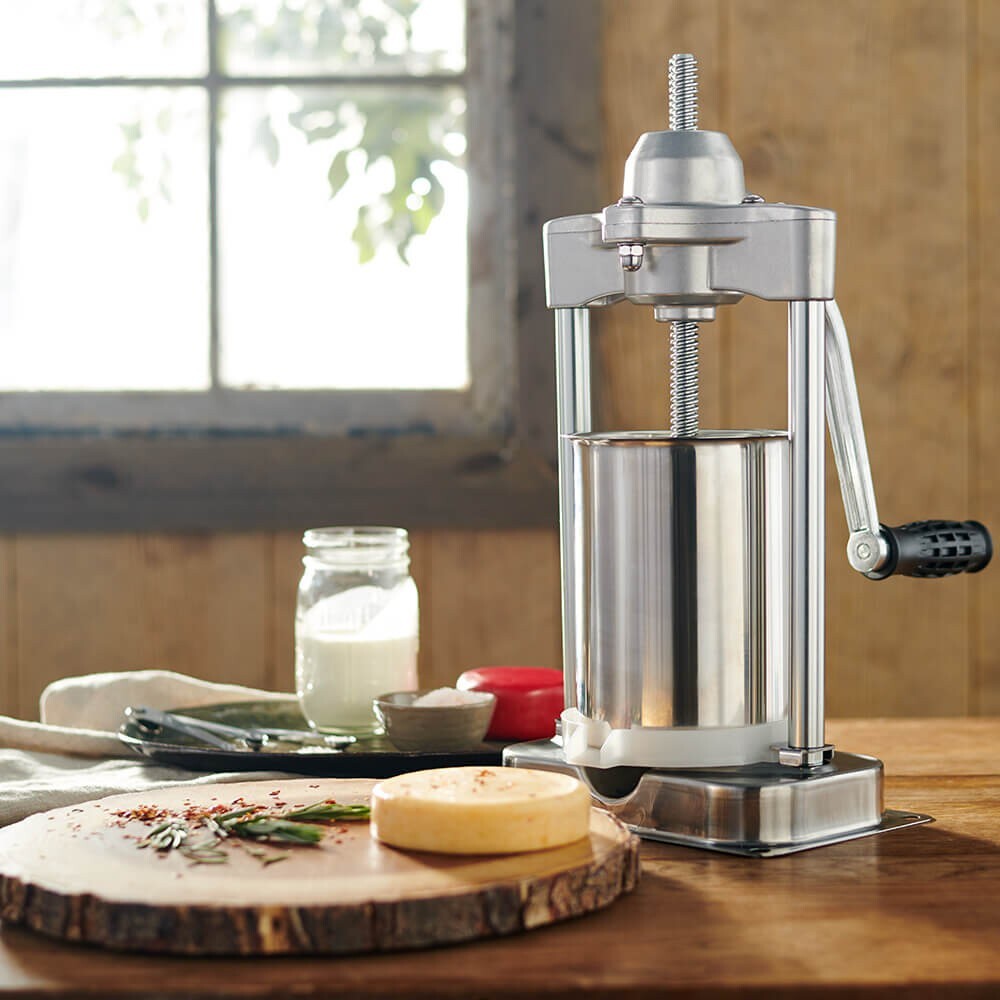 Stainless Steel Cheese Press 1-2lb. | Roots & Harvest