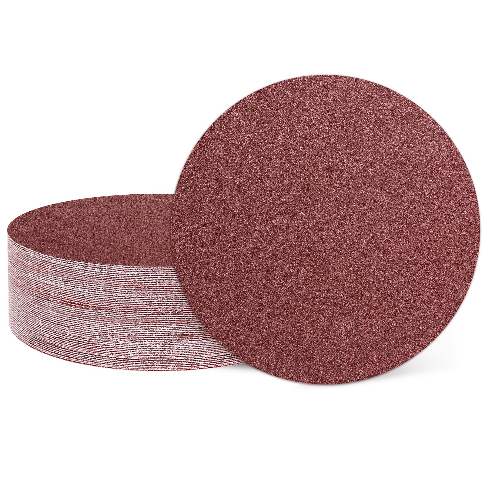 12 Pcs 2 Inch Sanding Disc 80 Grit Hook and Loop Sandpaper