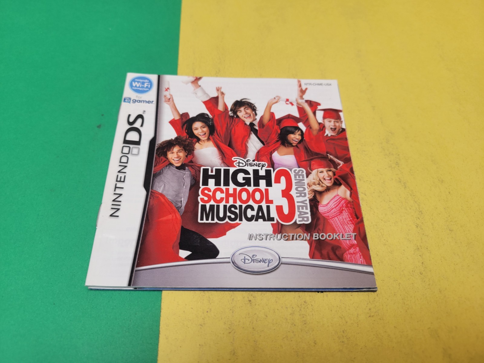 Disney's High School Musical 3 Senior Year Nintendo DS Manual only