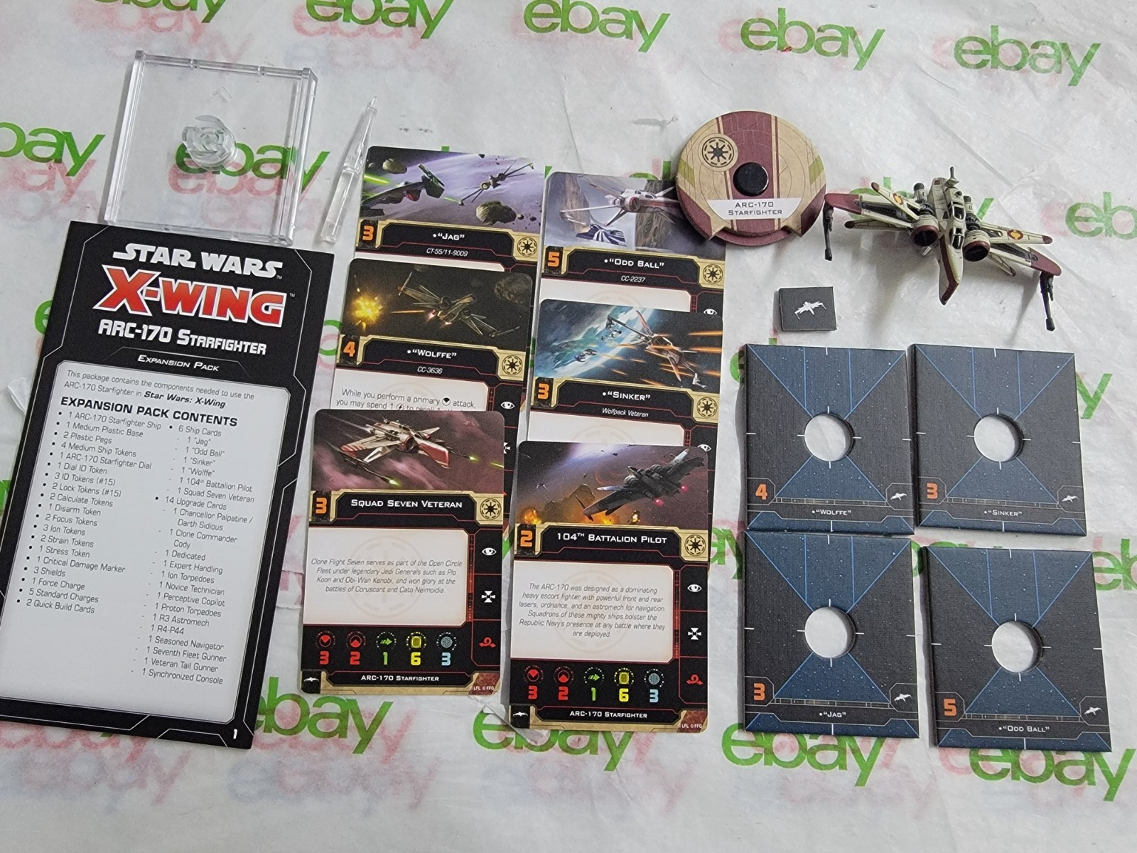 Star Wars X-Wing Miniatures ARC-170 Starfighter Republic 2.0