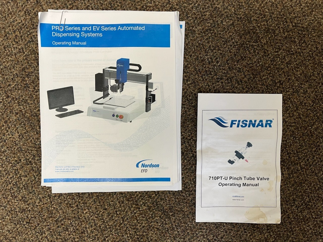 Pro Series Automated Dispensing System, Nordson EFD, 7100 controller & more