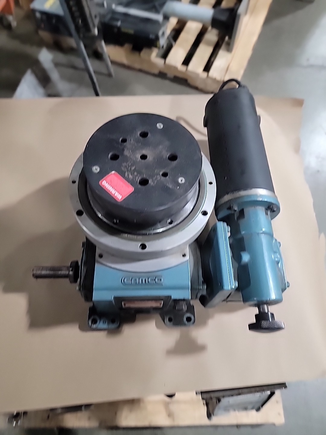 Camco 601RDM12H24-270 Rotary Indexer W/ 180SM Gearbox 30:1 /90V DC Baldor Motor