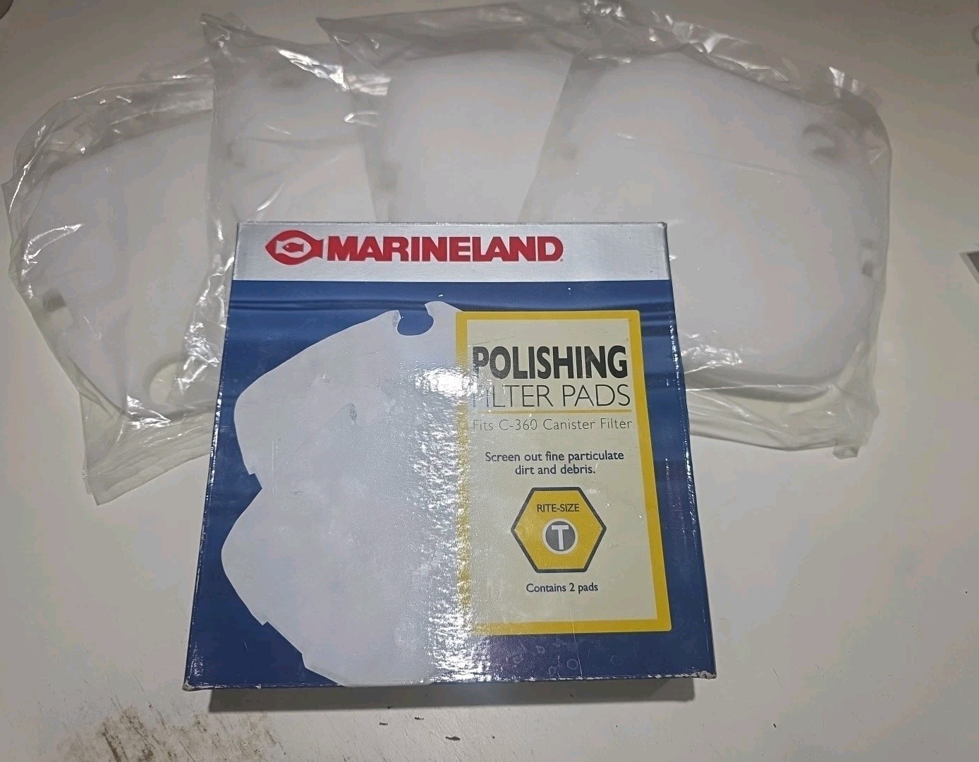 Marineland Rite Size T Polishing Pad For C-360 Canister Filter