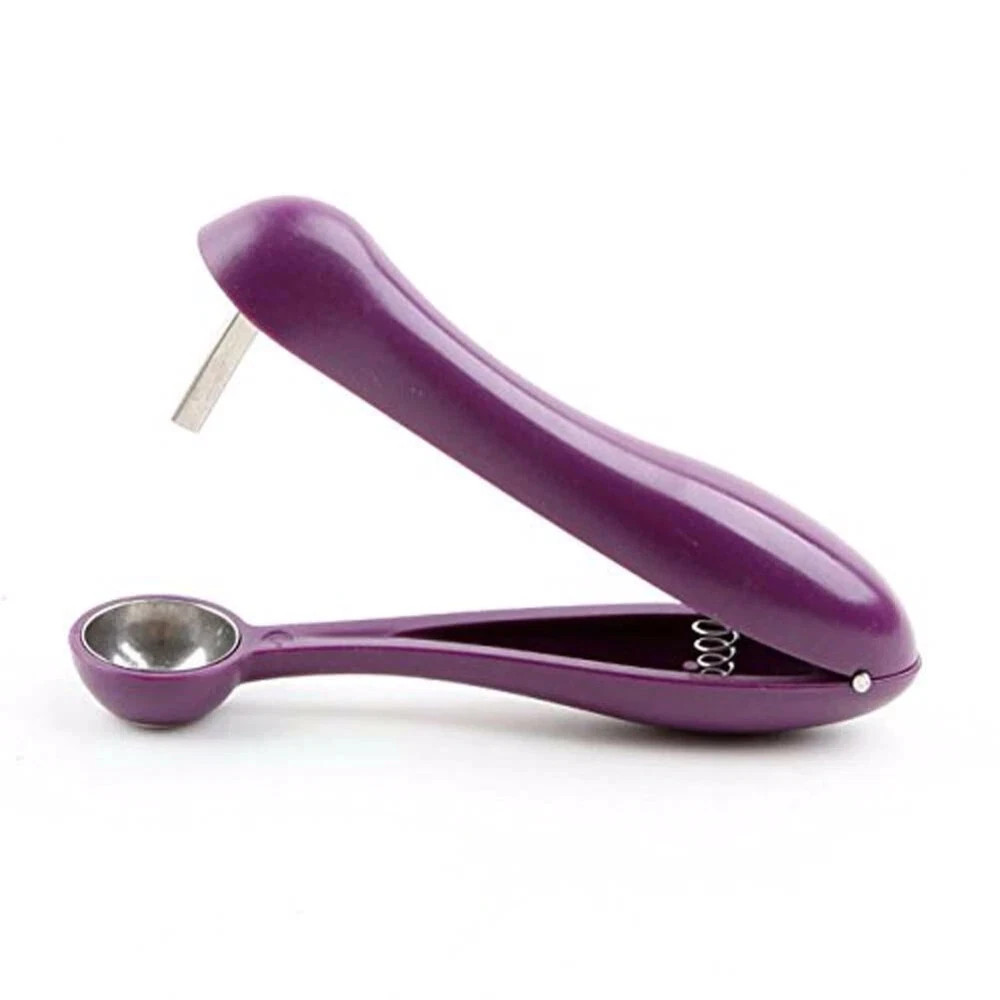 New 5'' Cherry Fruit Kitchen Pitter Remover Olive Corer Seed Remove Pit Tool **