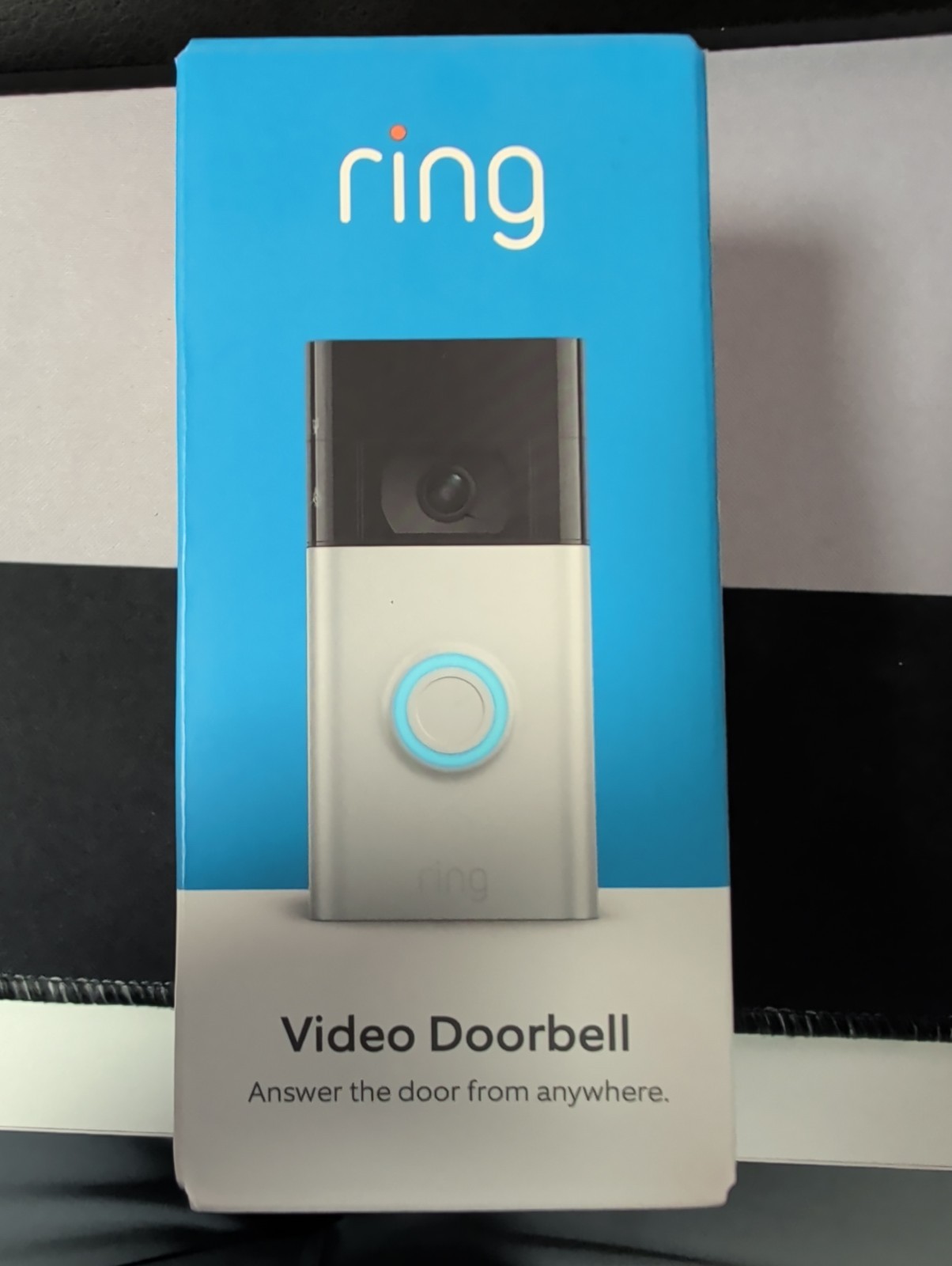 Ring 1080p Wireless Video Doorbell - Satin Nickel Model 5F97F2 FAST SHIPPING