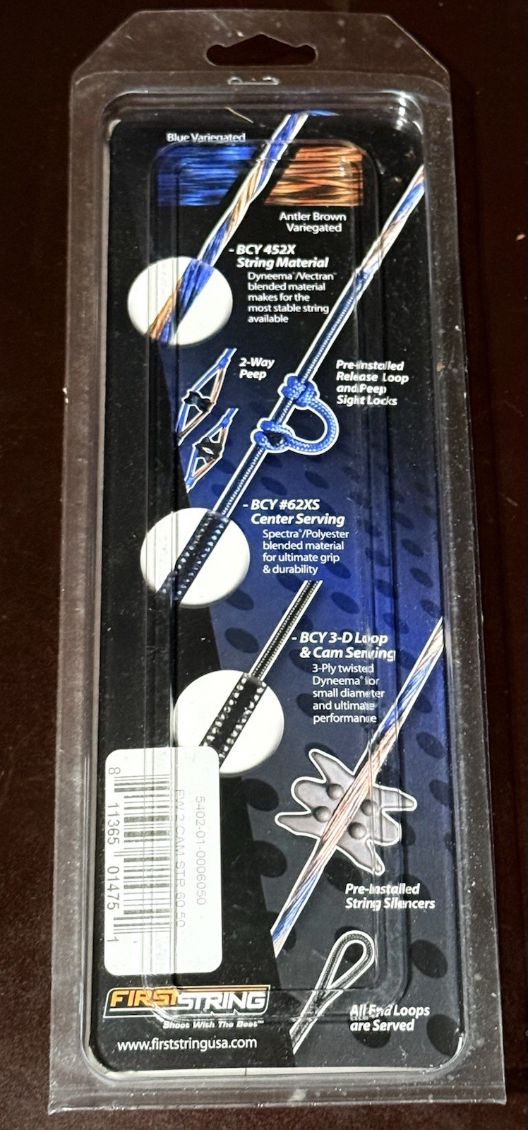 FirstString Flightwire Premium Bow Strings Two Cam String Only 60.5"