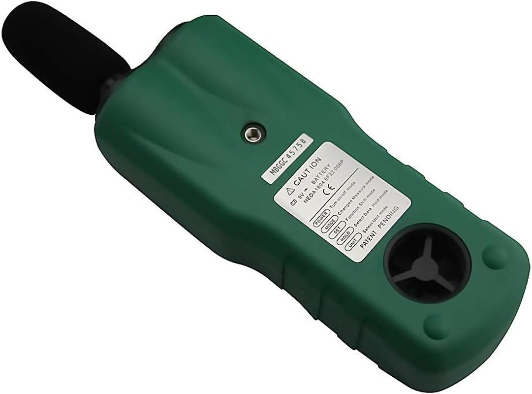 Multi-Functional Environmental Meter Anemometer Sound Level Air Flow Meter LUX M