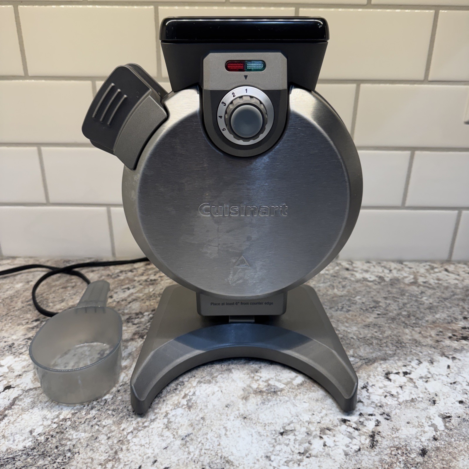 Cuisinart Vertical Waffle Maker model WAF-V100 - Tested & Working