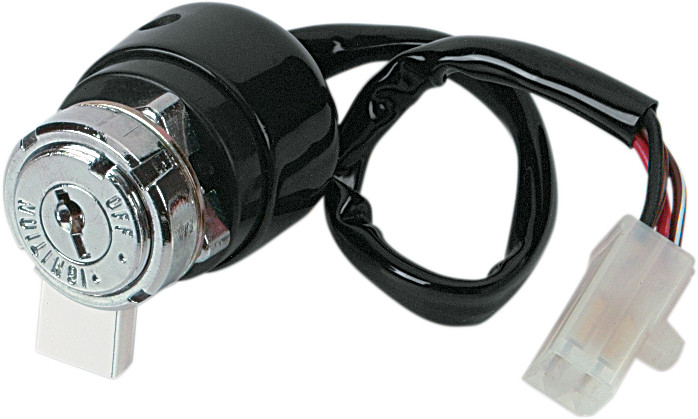 EMGO 40-37600 Ignition Switch with Key Honda Motorcycle Powersports