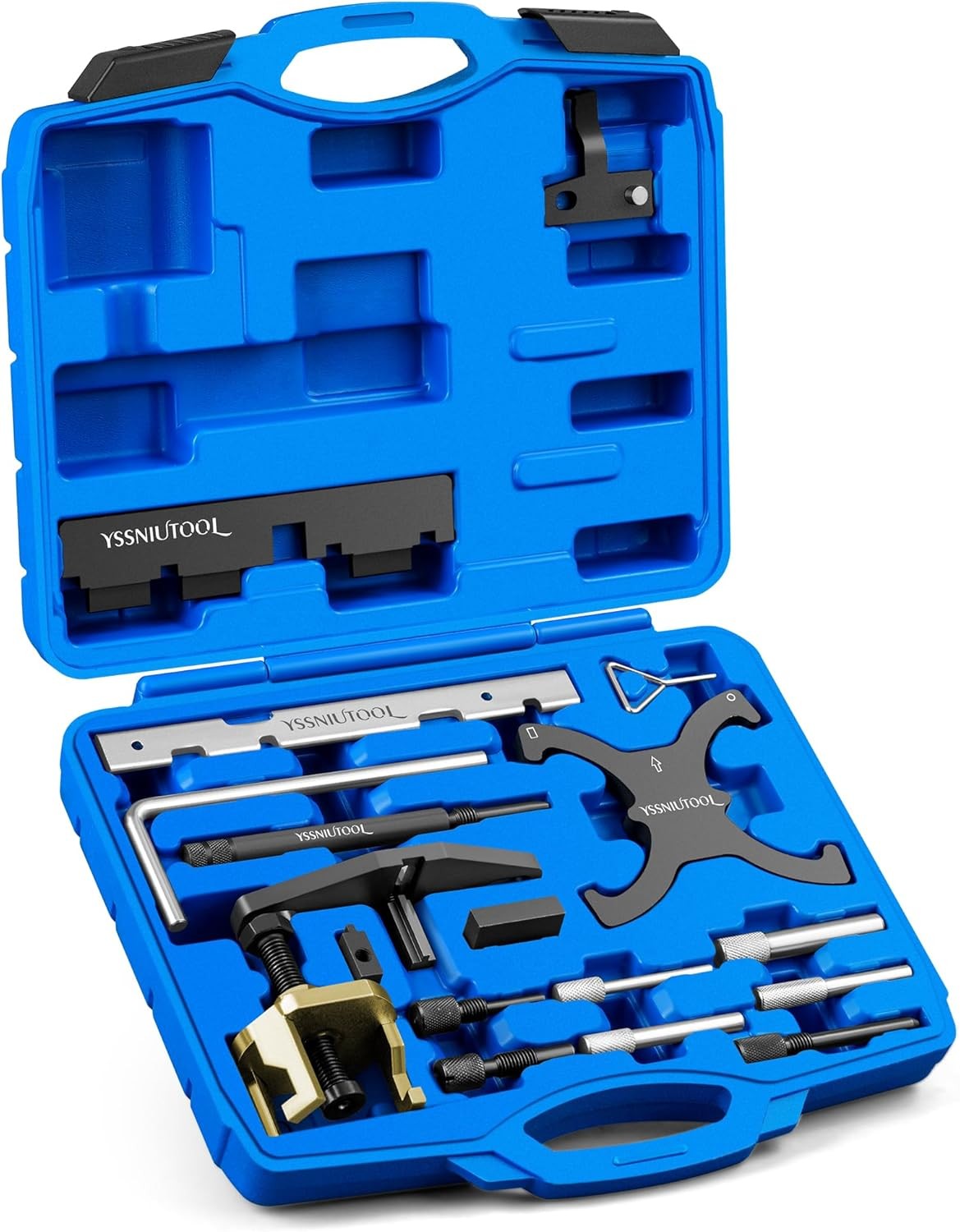 18pc Timing Tool for Ford, Engine Kit Camshaft Flywheel Black