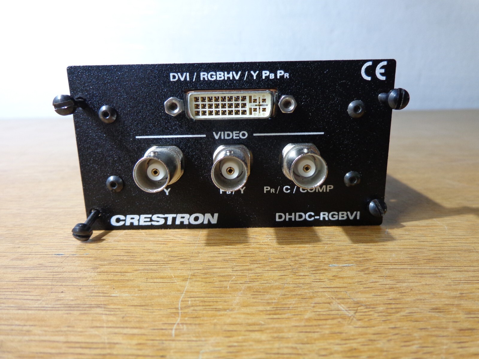 Crestron DHDC-RGBVI DVI/BNC Dual Video Input Card for DVPHD SE06273-B PA06273-1B