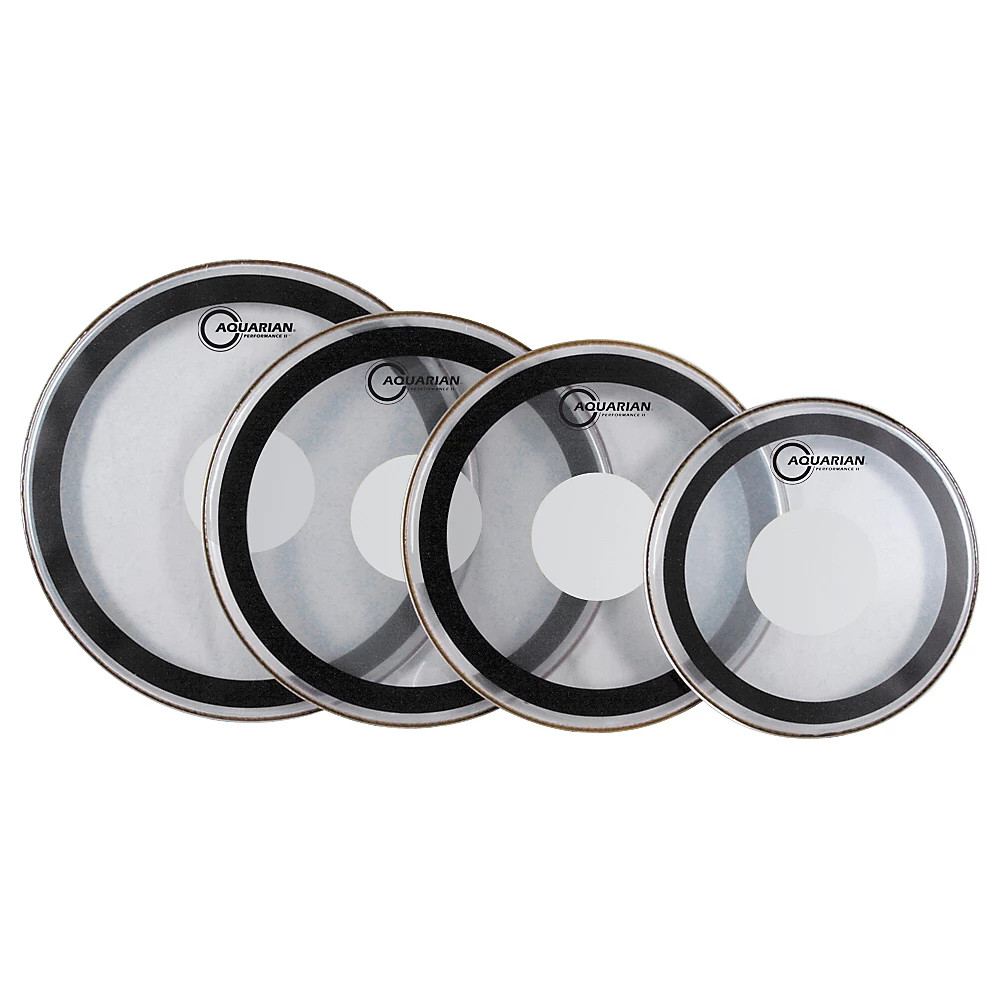 Aquarian Performance II Power Dot Drumhead 16 in.
