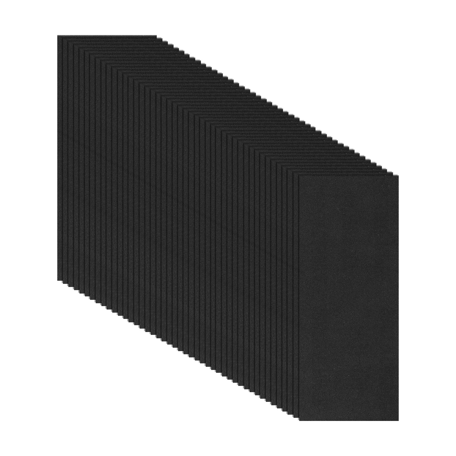 45 Pack 3.6" x 9" Sandpaper, 320 Grit Sand Paper for Wood Furniture