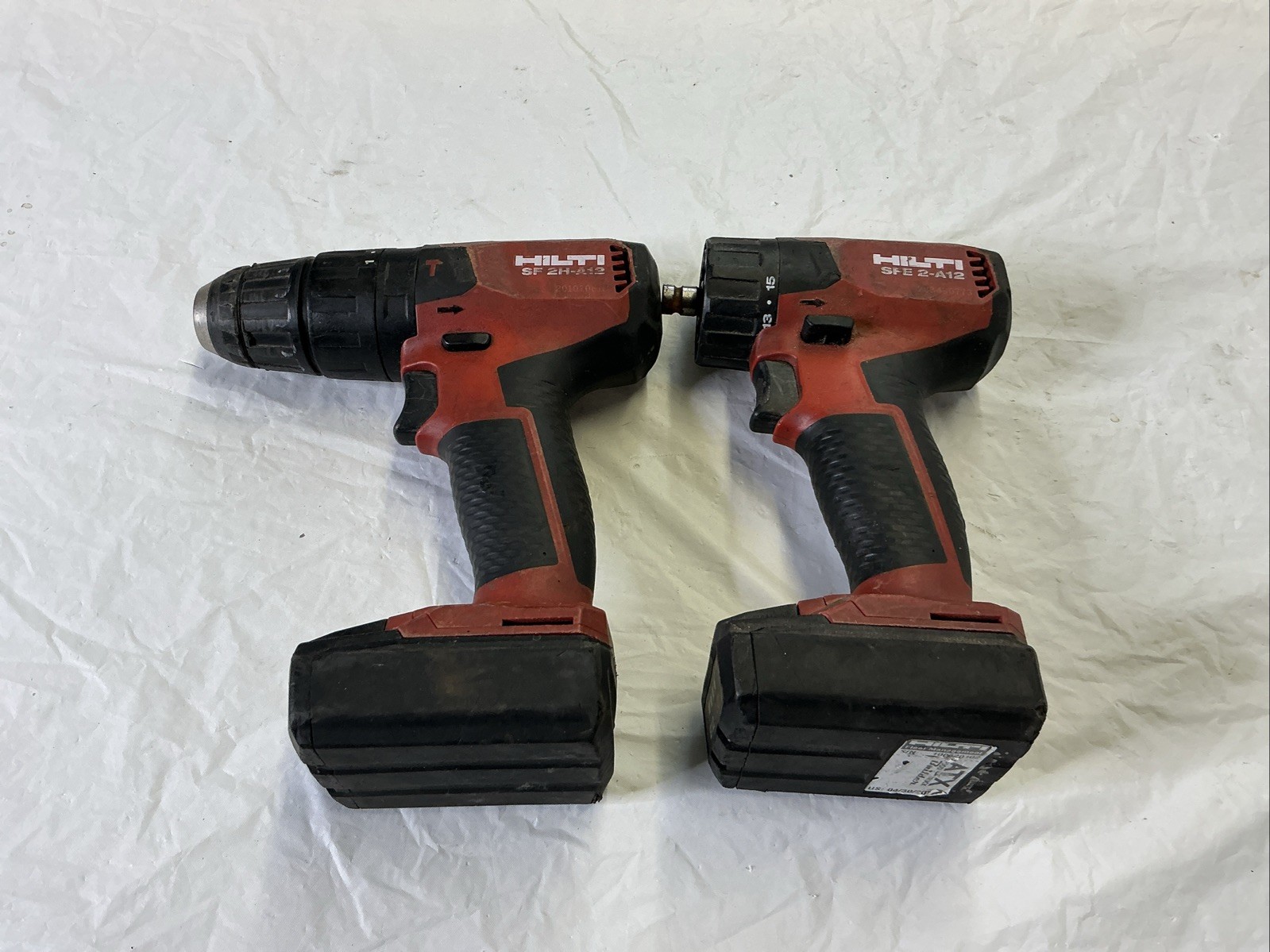 Hilti SF 2h-A12 & SFE 2-A12 Cordless Drill  & Driver w/ 2 Batteries