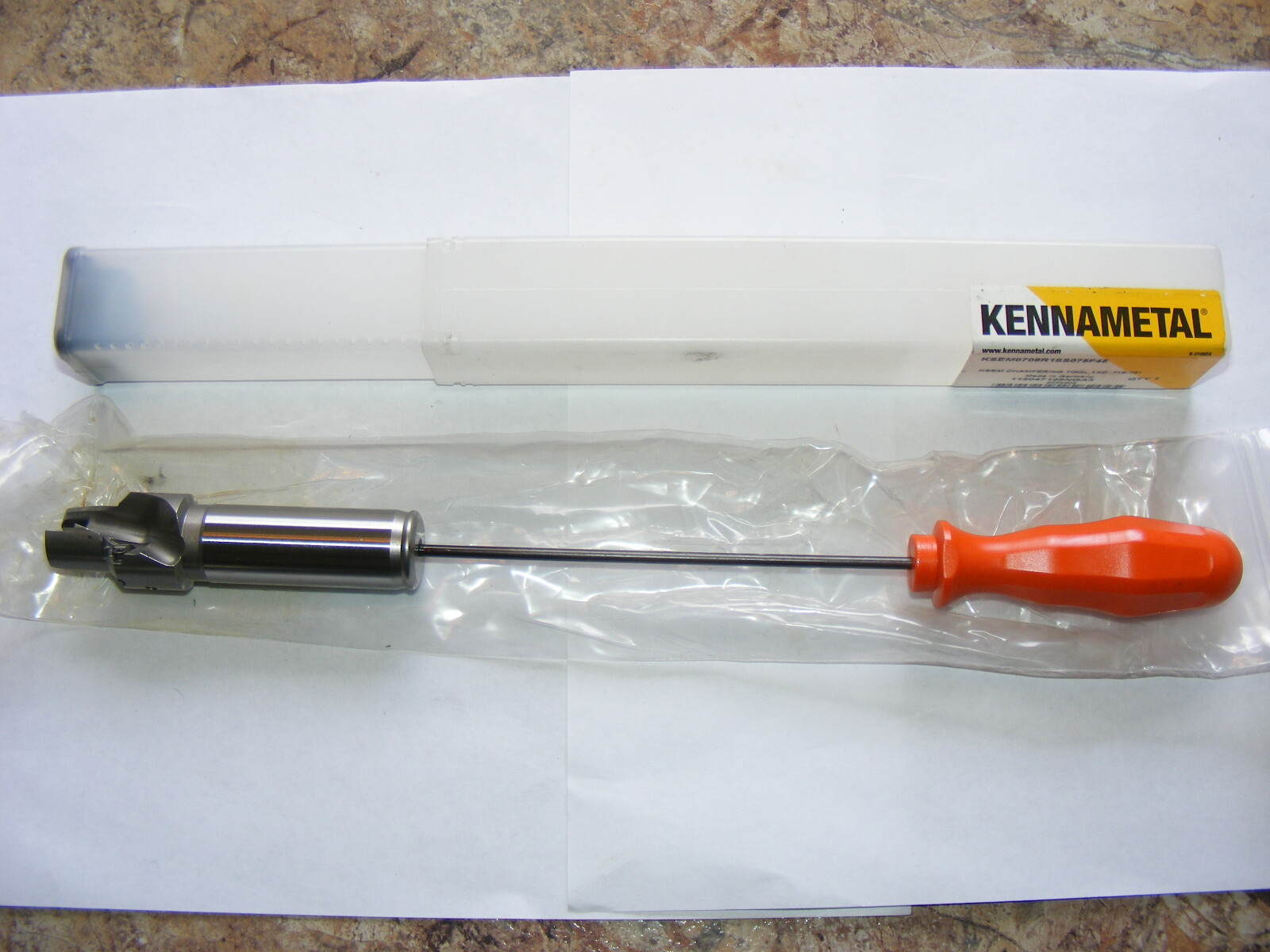 Kennametal KSEM0709R1SS075F45 KSEM Chamfering Tool 1XD .719 - .781 NEW (a22)