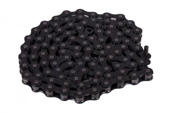 Cult BMX Chain 410 Stamped Logo - Black