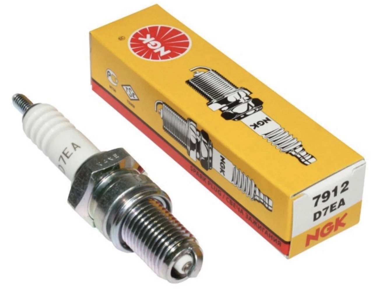NGK 7912 D7EA STANDARD SPARK PLUG MOTORCYCLES | BMW HONDA KAWASAKI SUZUKI YAMAHA