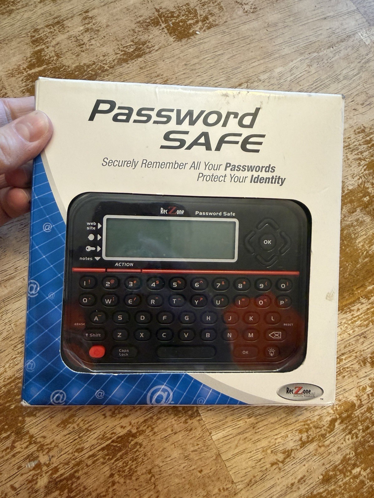 New Password Keeper Safe Vault Password Organizer RecZone Model 595