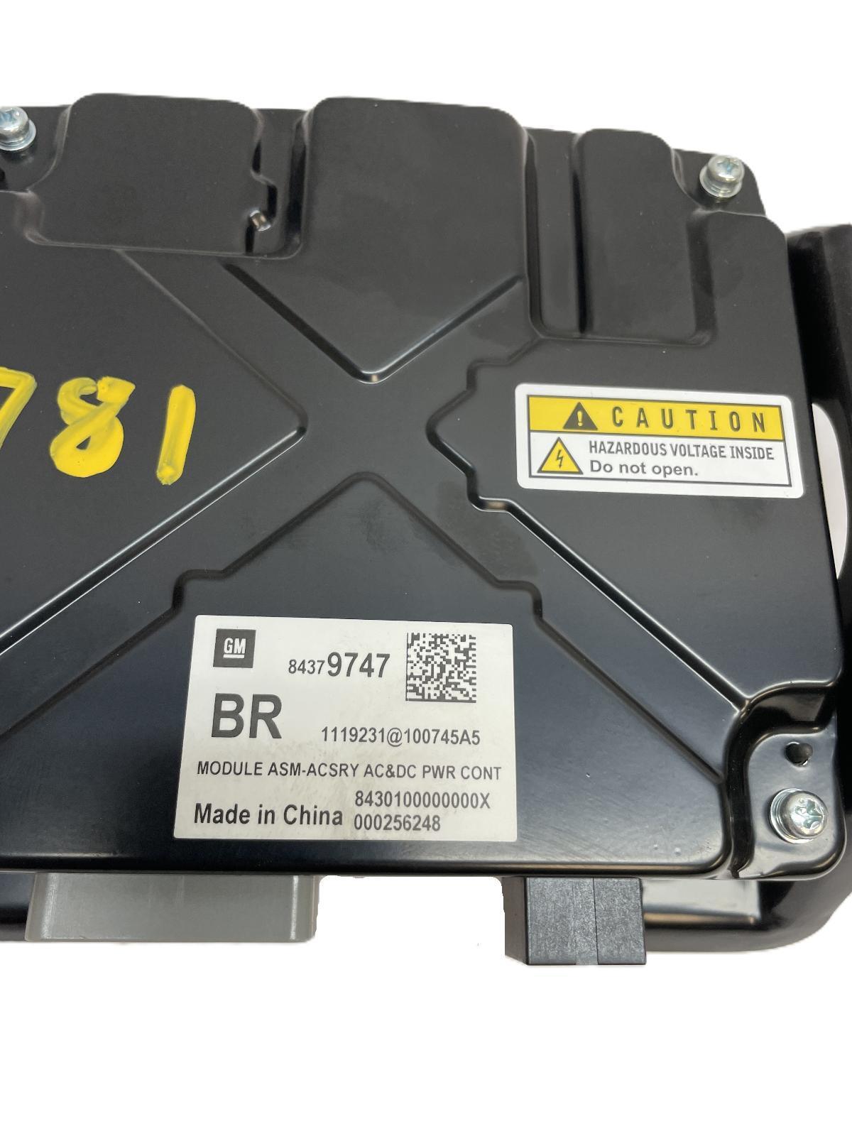 2020 GMC SIERRA DENALI 2500 POWER SUPPLY CONTROL MODULE GM OEM 84379747
