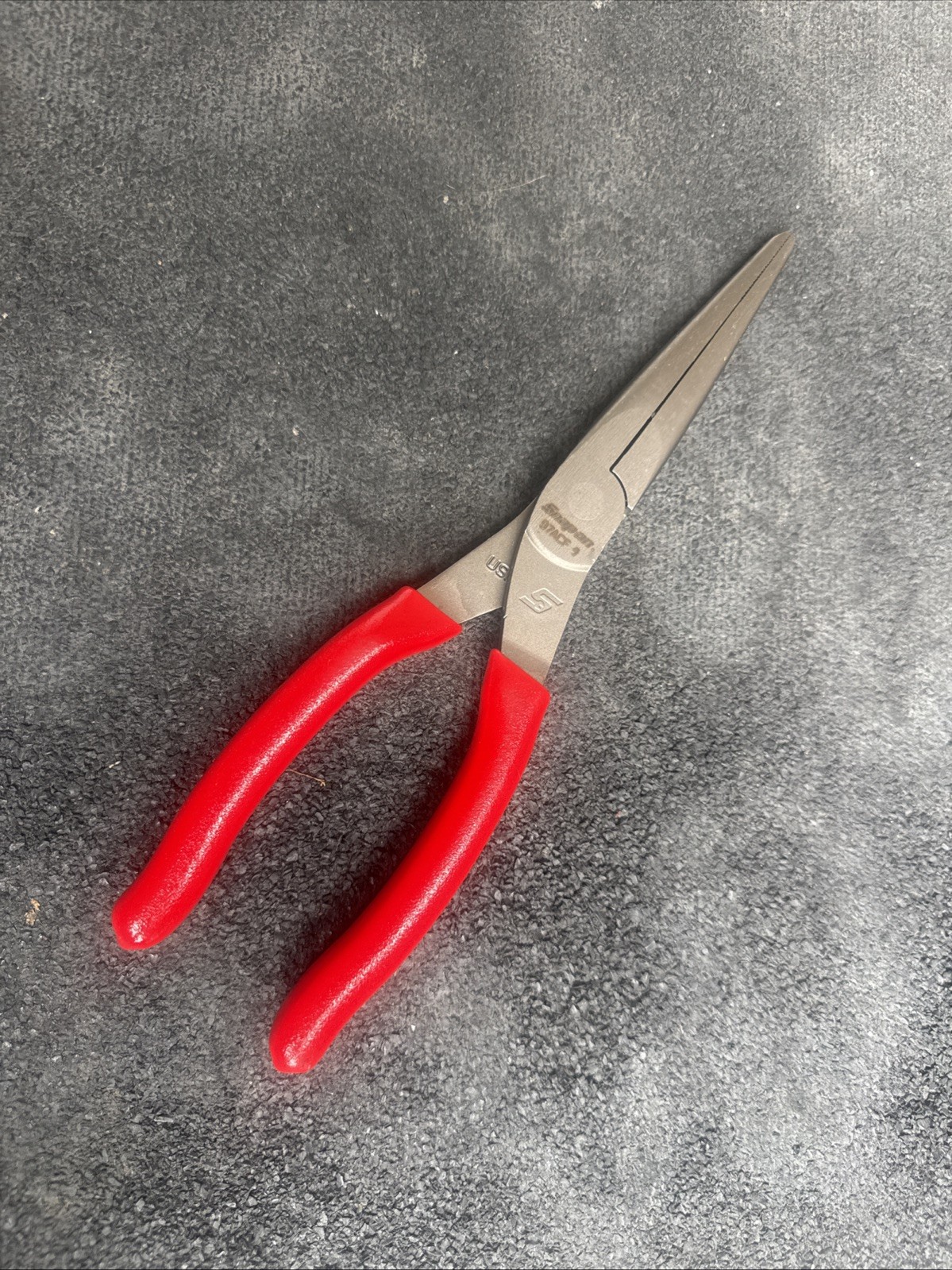 For Snap On Tools 97ACF Talon Grip RED Needle Nose Pliers