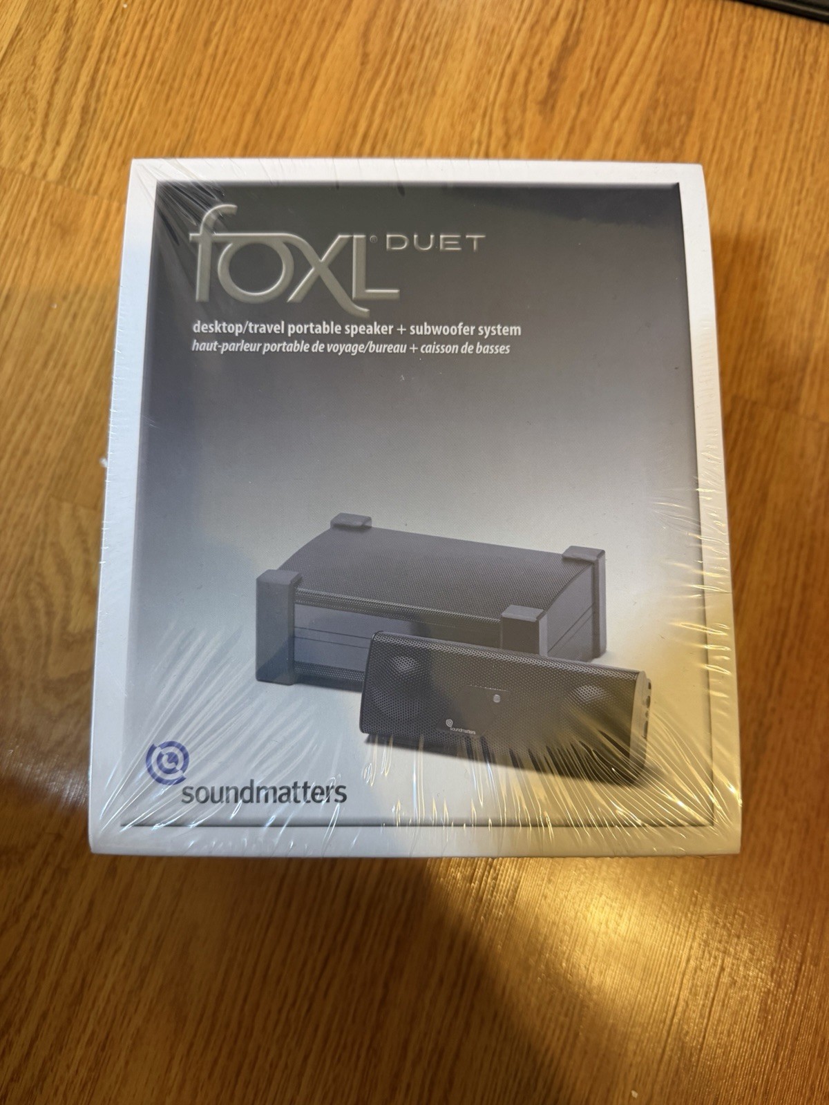 Foxl duet speaker subwoofer system