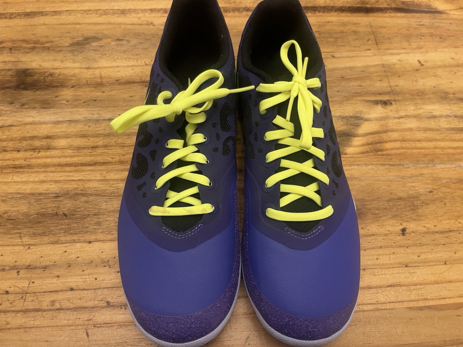 Nike Elastico Pro II Mens Size 9.5 Purple Soccer Turf Shoes Low Top 580455-575