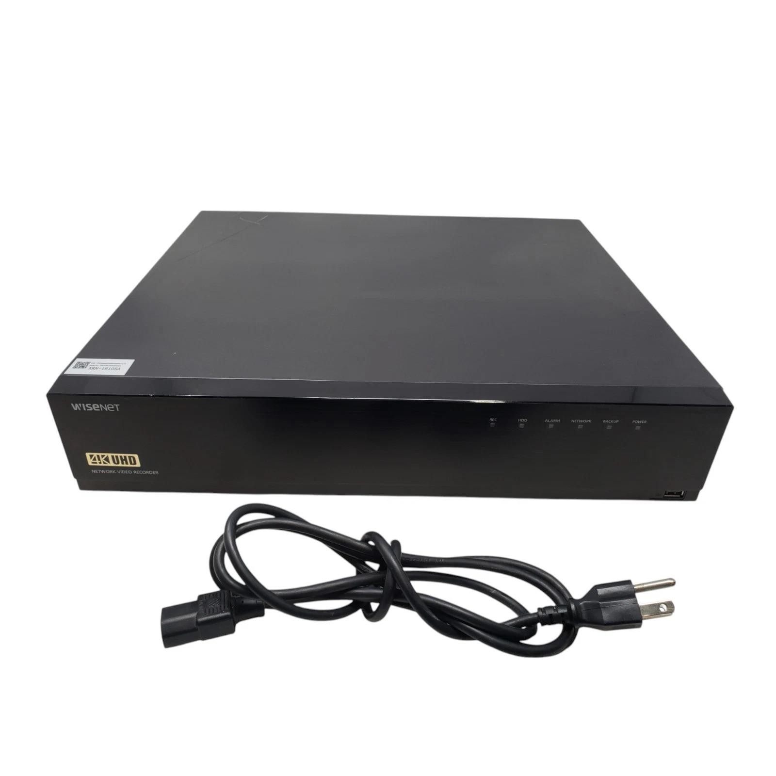 Wisenet XRN-1610SA Network Video Recorder 6TB HDD Grade C [READ]
