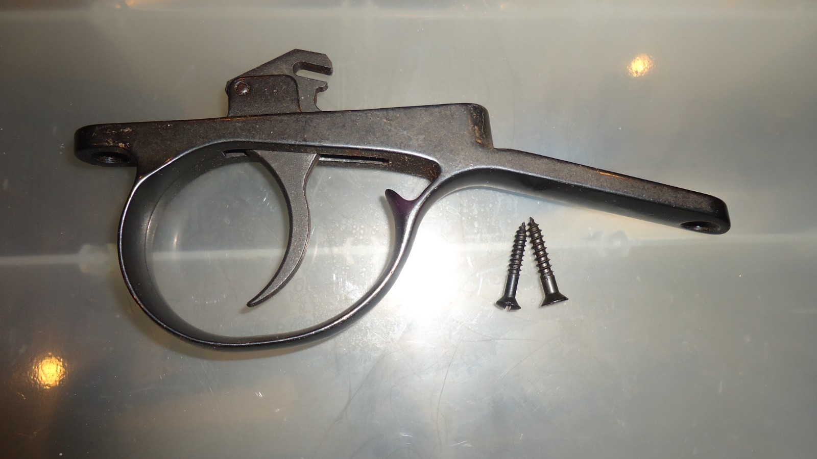 Thompson Center New Englander and others Steel Trigger Guard, Single Trigger