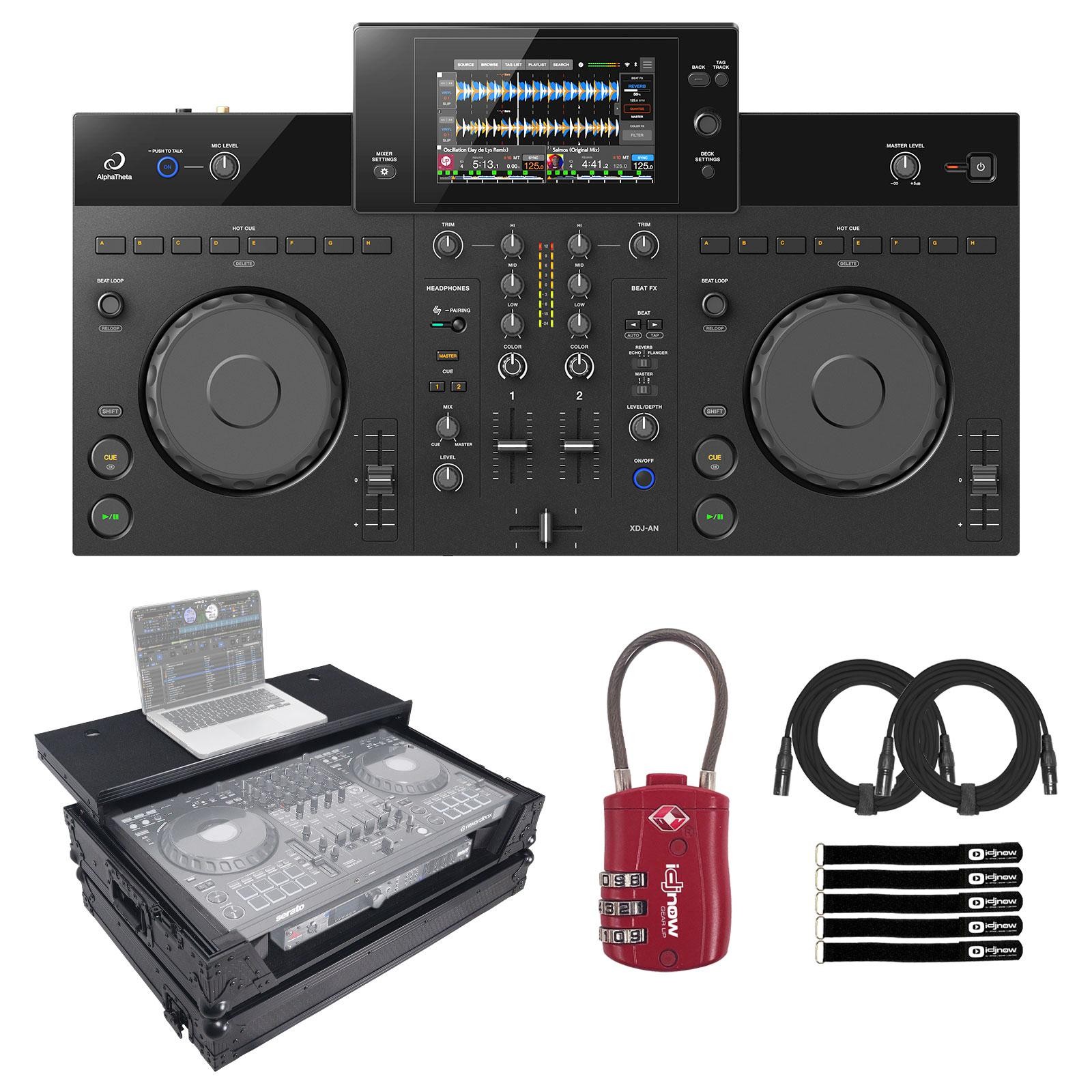 AlphaTheta XDJ-AN 2-Channel DJ Controller System w Black Case Pre-Order