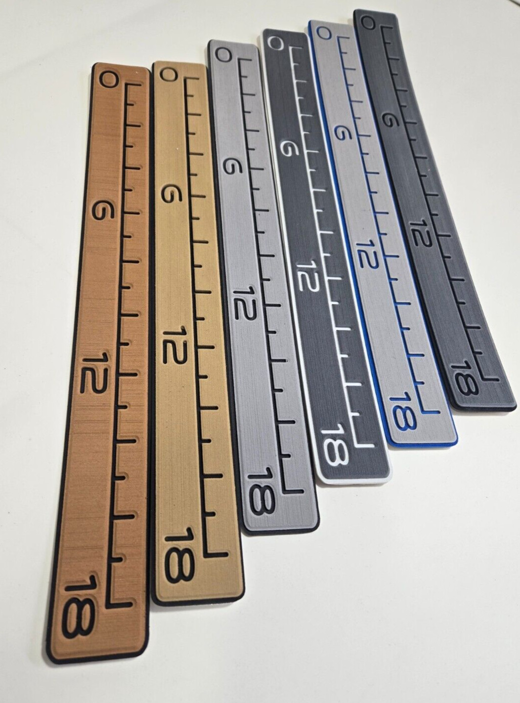 18" Fish Ruler - Quality marine grade EVA foam, strong 3M adhesive backing