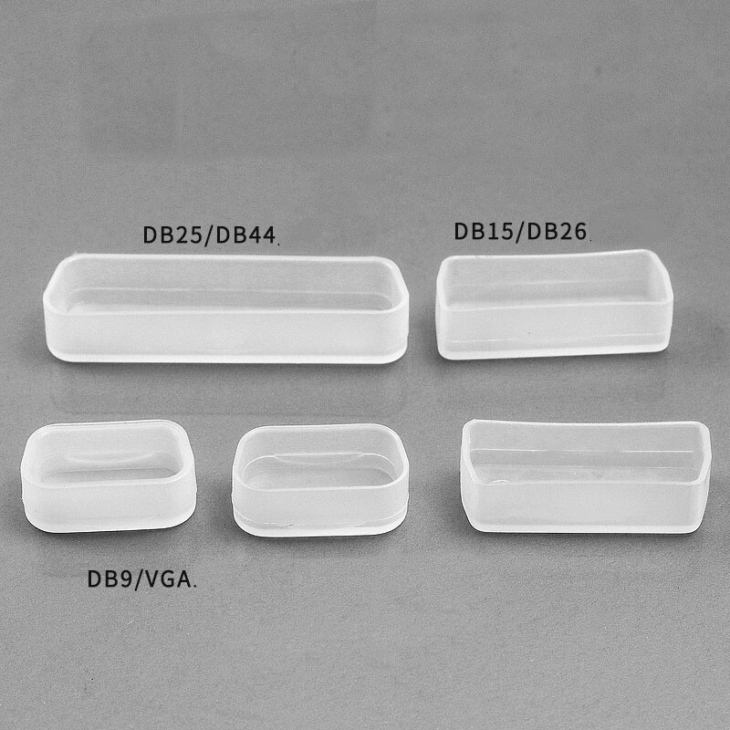 20x Anti Dust Cover Dustproof Caps for DB9/VGA/DB15/DB25/DB26/DB44/DB37/DB62