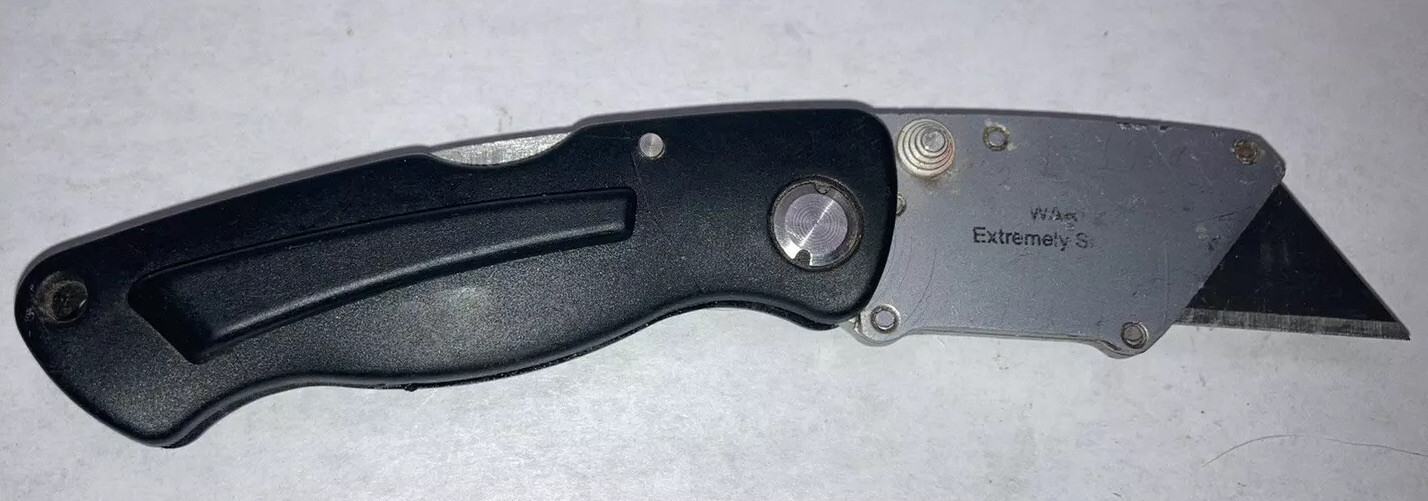 COMPACT Utility Knife Razor Blade Cutter Quick Change